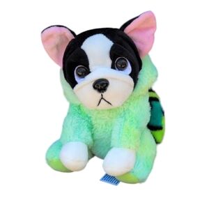 Mastermind Green Turtle Hoodie Houndz Pastel Plush Toy